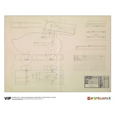 1st Edition of Wooden Duck Print, 1958 (set 5005999-1)