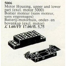 Replacement 2-Piece Battery Motor Housing (set 5006-1)