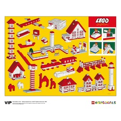Yellow Spread LEGO System Brochure 1958