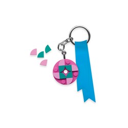 Round 4x4 Key Chain