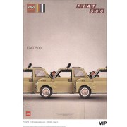 Fiat Art Print: "Three Cars"