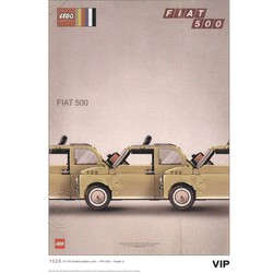 Fiat Art Print: "Three Cars"