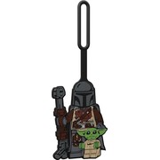 The Mandalorian with The Child Bag Tag