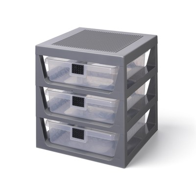 3-Drawer Storage (Gray)