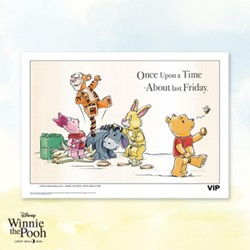 Winnie the Pooh Sketch: "Friday"