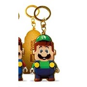 Luigi Key Chain (Gold)