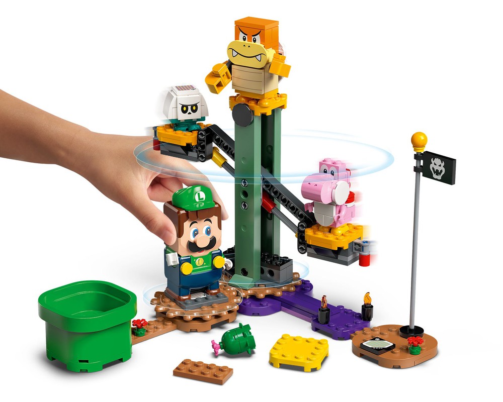 LEGO® Luigi™ Key Chain 5007029, LEGO® Super Mario™