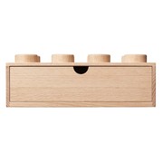 Wooden Desk Drawer 2 x 4 (Light Oak)