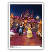 Belle & Beast Art Print