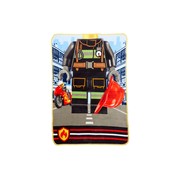 City Fire Chief Plush Throw