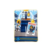 City Police Plush Throw