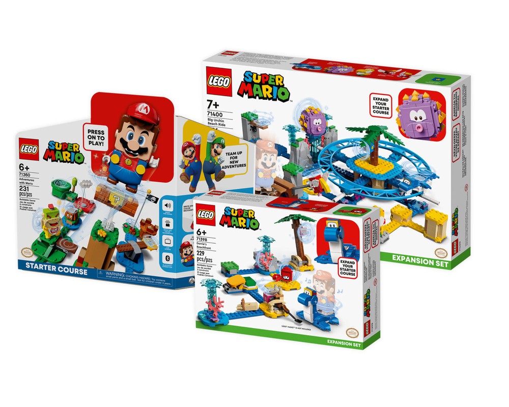 LEGO Set 5007338-1 The Beach Blast Bundle (2022 Super Mario ...