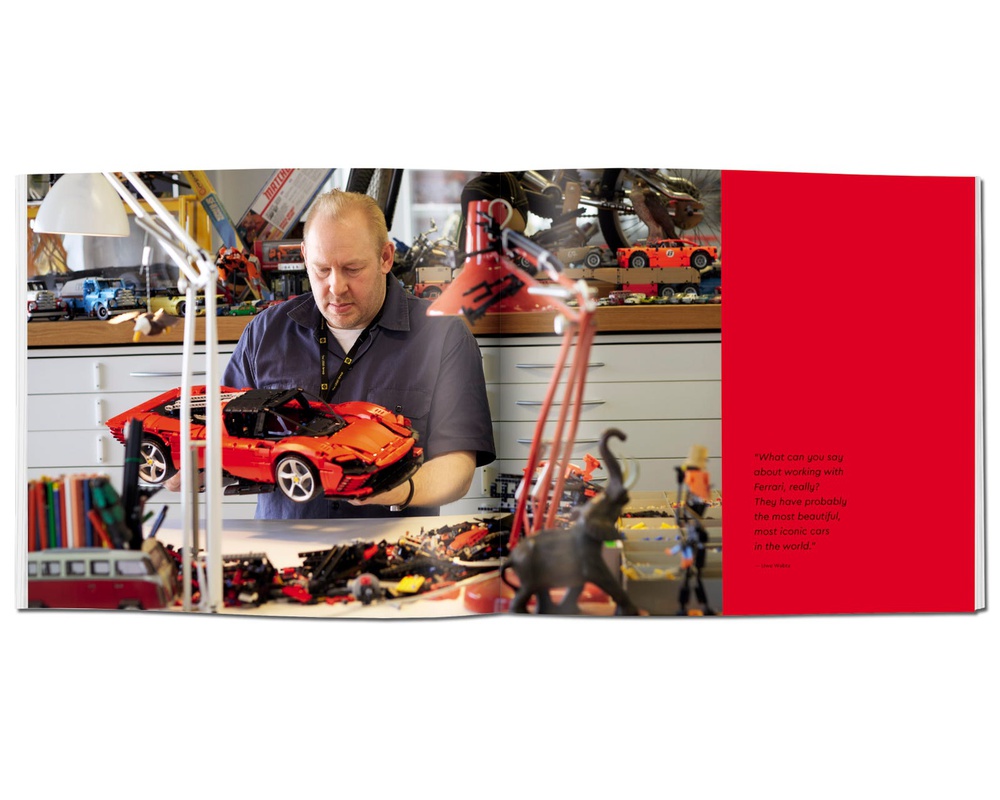LEGO Technic Ferrari Daytona SP3 The Sense of Perfection Book (Edition of 5000)