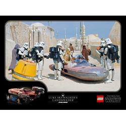 Exclusive Star Wars Landspeeder Print