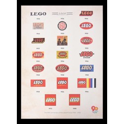 Vintage LEGO Logo Poster