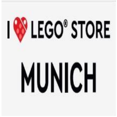 I [Heart] LEGO Store Munich Tile (set 5007547-1)