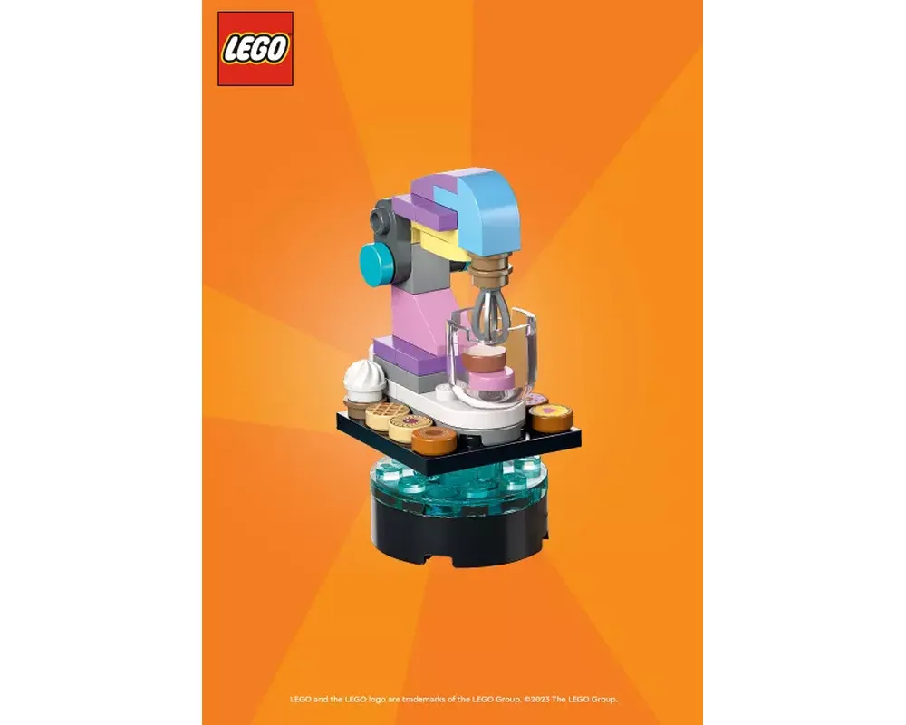 Baking discount lego set