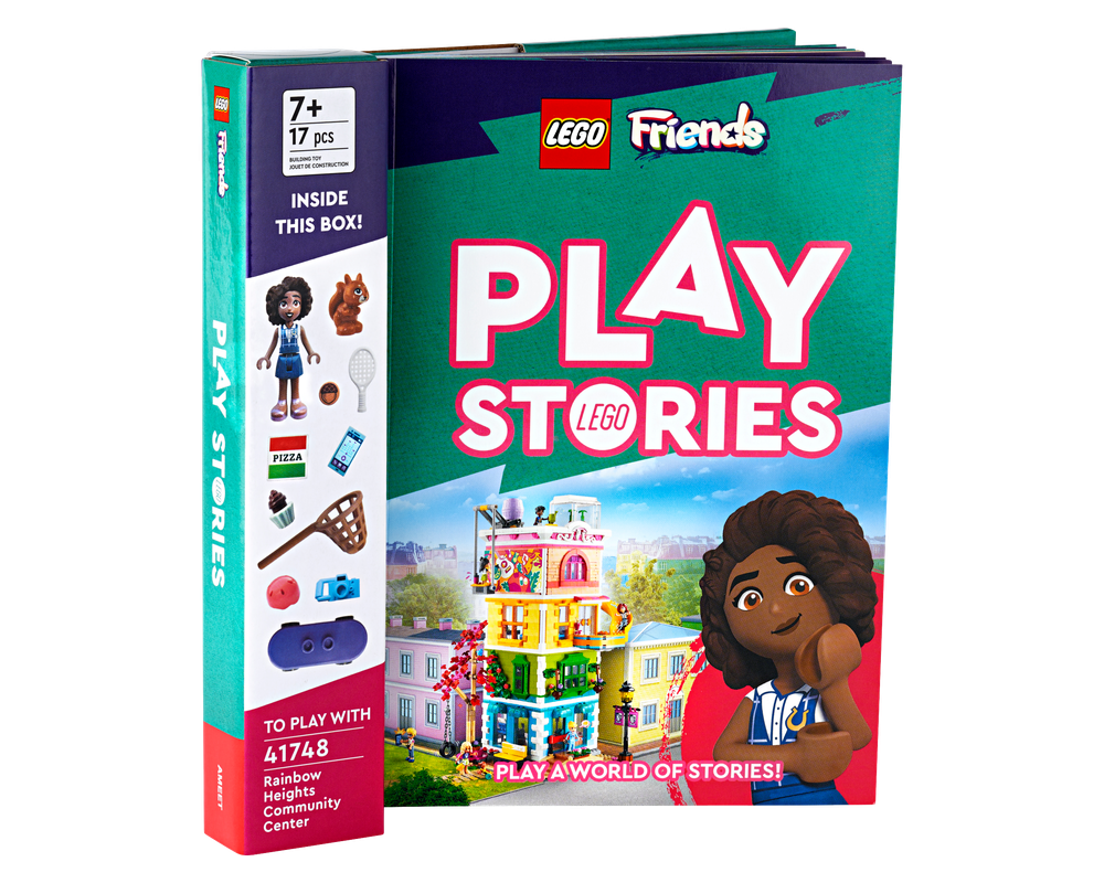 Lego friends hot sale book set