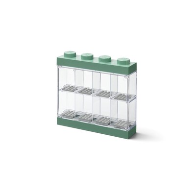 Minifigure Display Case 8 (Sand Green)
