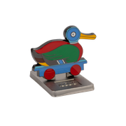 Wooden Duck Magnet