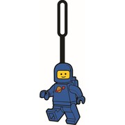 Spaceman Bag Tag Blue