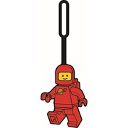 Spaceman Bag Tag Red