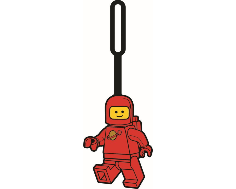 LEGO Set 5008988-1 Spaceman Bag Tag Red (2024 Gear > Bag and Luggage ...
