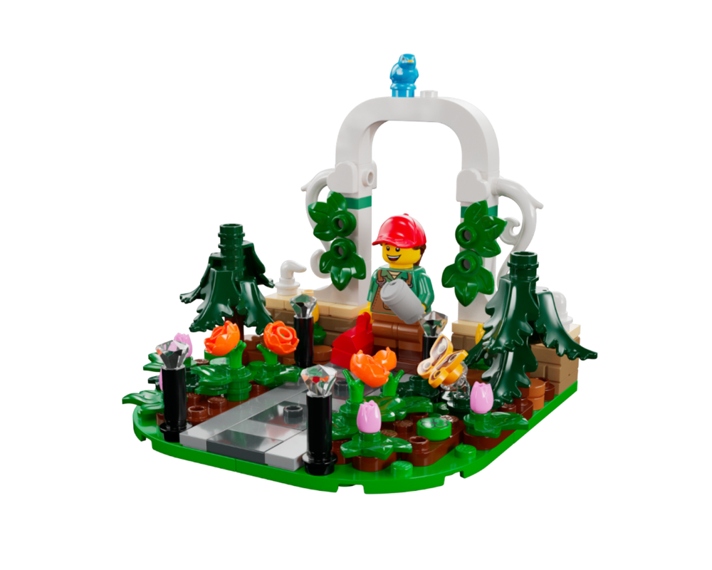 LEGO Set 5009005-1 Entrance Gate (2024 Promotional) | Rebrickable