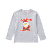 Kids' Long Sleeve Dear Santa T-Shirt