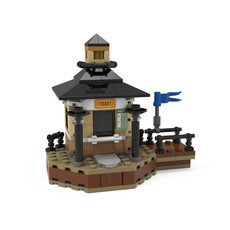 Amelia Ticket Booth (set 5009157-1)