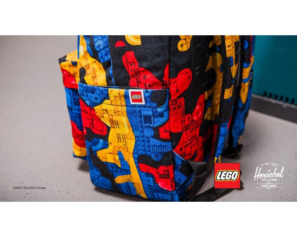 LEGO Set 5009272-1 Herschel Classic XL Backpack - Abstract Bricks (2025 ...