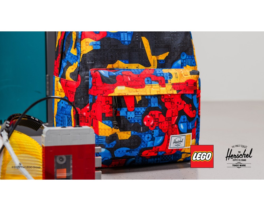 LEGO Set 5009272-1 Herschel Classic XL Backpack - Abstract Bricks (2025 ...