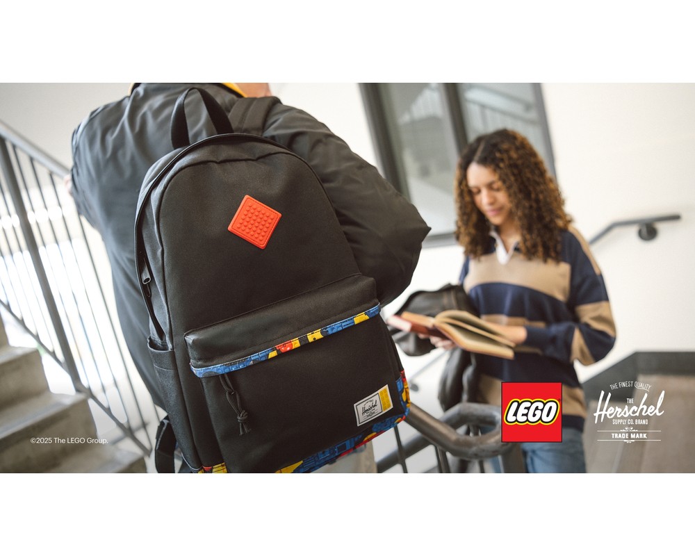 LEGO Set 5009274-1 Herschel Heritage Backpack - Abstract Bricks (2025 ...