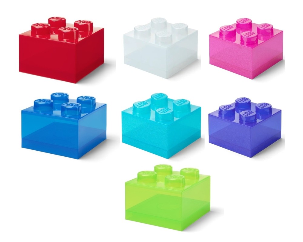 LEGO Set 5009339-1 Brick Shaped Storage Box 2 x 2 (2025 Gear > Storage ...