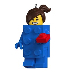 Hallmark Keepsake Christmas Tree Ornament - Brick Suit Girl