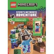 Minecraft: Steve's Netherite Adventure: Search & Find Sticker Activity