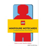 Minifigure Notecards: 12 Shaped Notecards with Envelopes