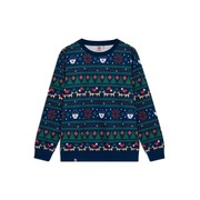 Adults Christmas Sweatshirt - Dark Blue