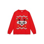 Adults Christmas Sweatshirt - Red