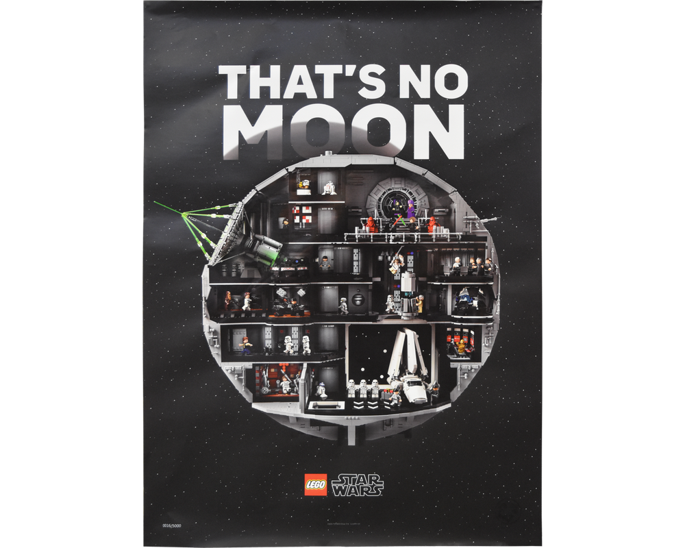 LEGO Set 5010030-1 UCS Death Star Poster (2025 Gear > Posters and 