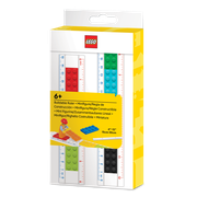 Buildable Ruler with Construction Worker Minifigure