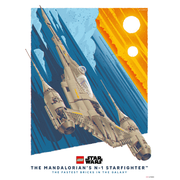 The Mandalorian's N-1 Starfighter Poster by Joe Hogan