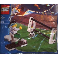 Soccer Player with Goal (set 5012-1)