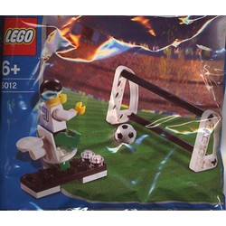 Soccer Player with Goal