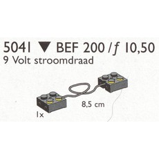 Wire for 9V (9cm) (set 5041-1)