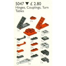 Hinges, Couplings, Turntables (set 5047-1)
