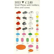 Small Plates with Tool Holders, Disks, Cones