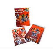 Ninjago Dragons Rising Sticker Sheet and Notebook