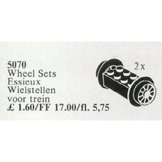 Wheel Sets, Black (set 5070-1)
