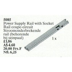 Power Supply Rail with Socket